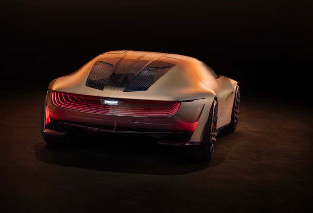 Image for article titled Cadillac's 'Opulent Velocity' Concept Is A Vision Of An Electric Gullwing Future