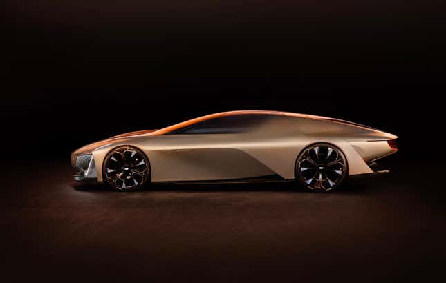 Image for article titled Cadillac's 'Opulent Velocity' Concept Is A Vision Of An Electric Gullwing Future