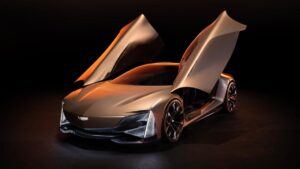 Cadillac's 'Opulent Velocity' Concept Is A Vision Of An Electric Gullwing Future