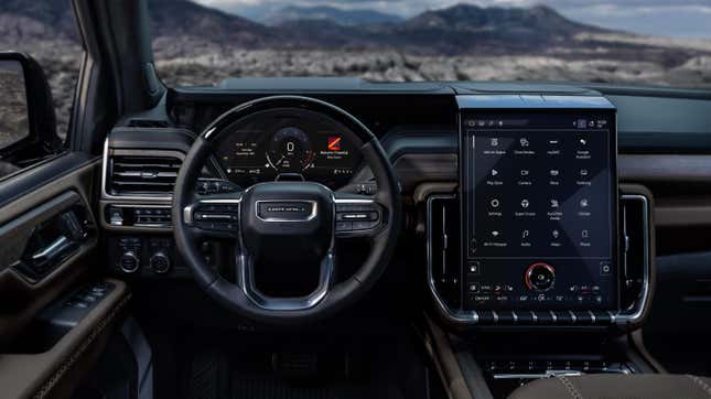 A closer look at the driver's POV inside the new Yukon