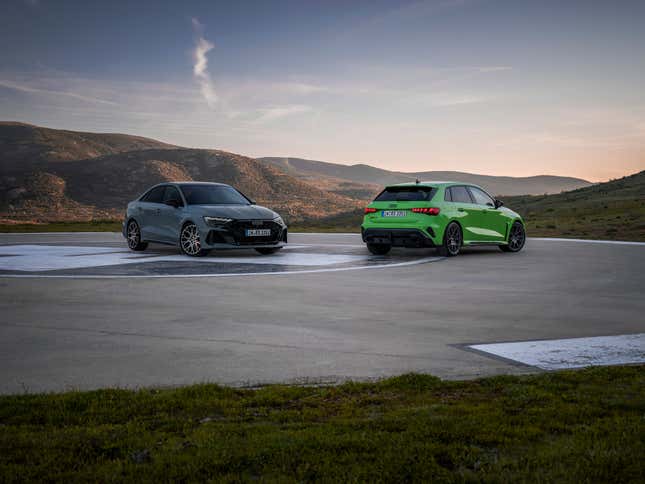 2025 Audi RS 3 Sedan And RS 3 Sportback