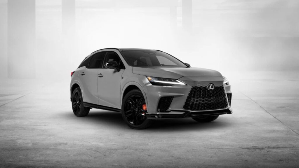 2025 Lexus RX 500h gets Black Line Special Edition Package