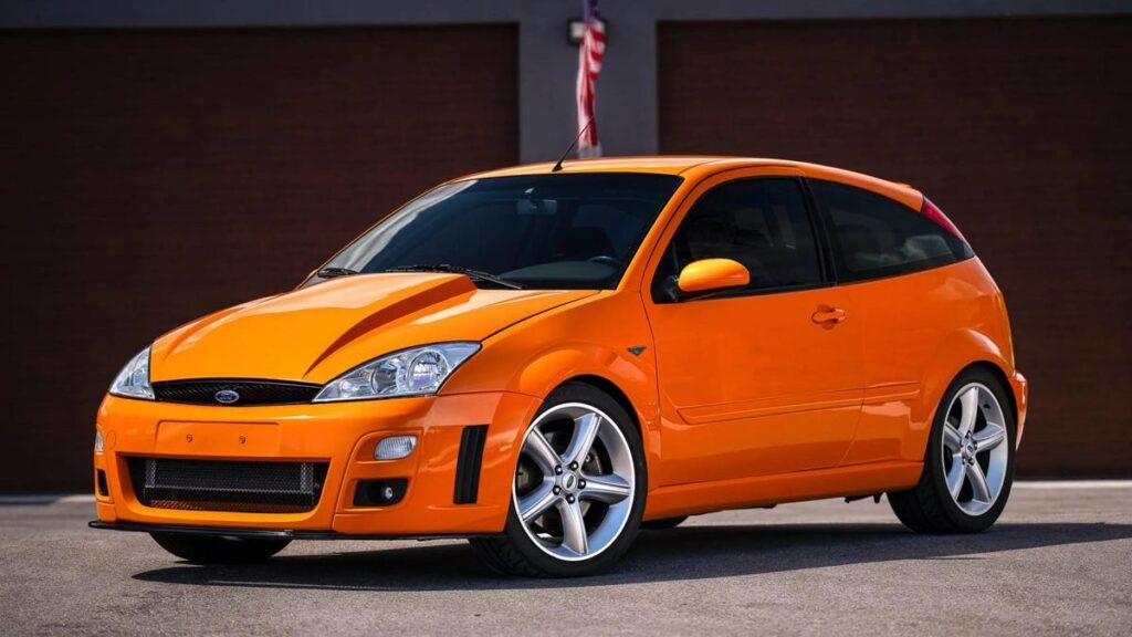 This Bonkers 2001 Ford Focus Has A Supercharged 611 Horsepower V8 And Rear Wheel Drive