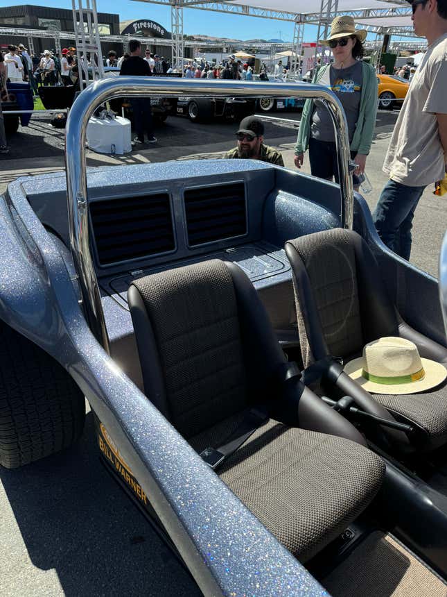 Seats and rear deck of a Meyers Manx Tarmac Touring Edition