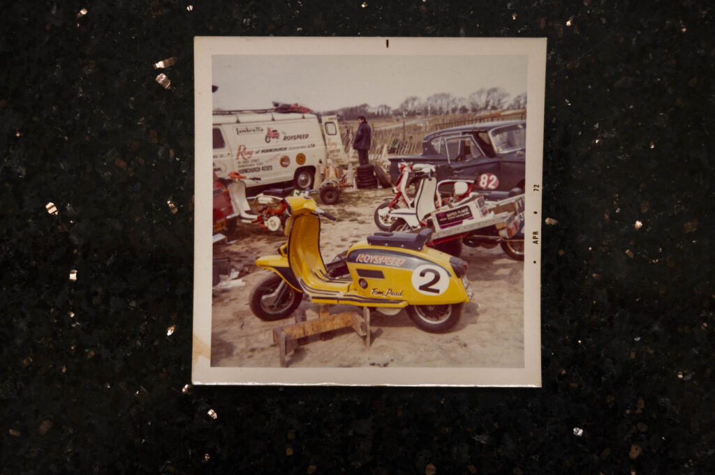 Tom Pead Lambretta Lydden Hill 1972