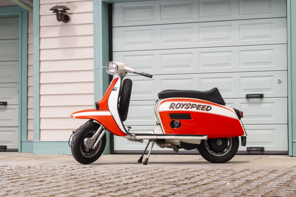 Lambretta GP125 racing