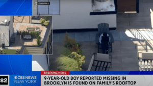 Snitch News Helicopter Catches 'Missing' 9 Year Old Playing Hooky On Rooftop