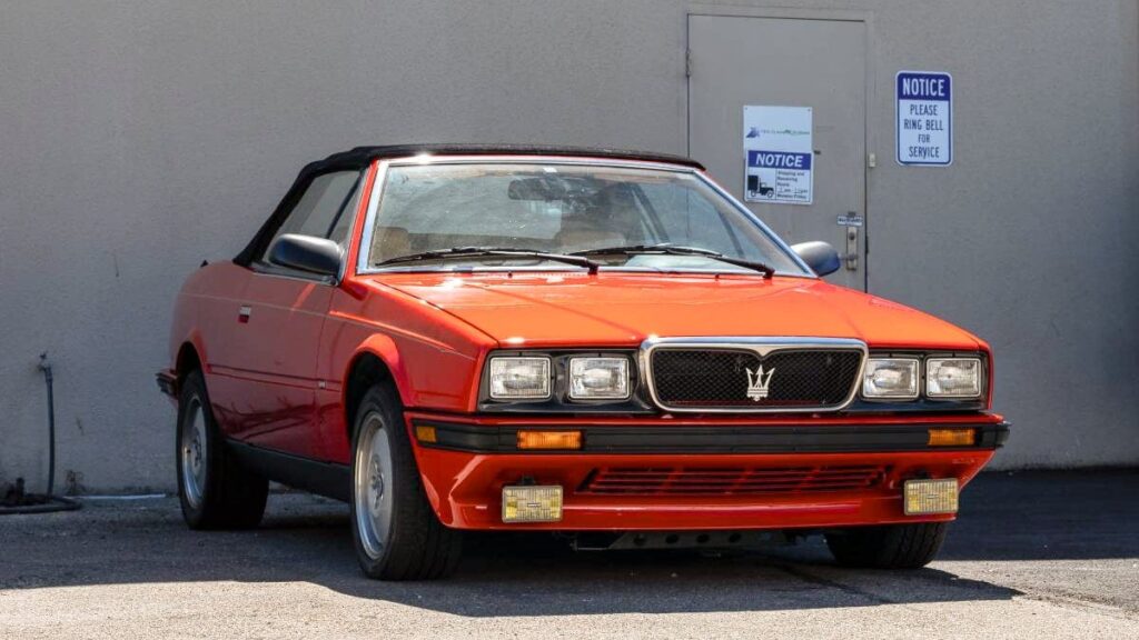 At $24,500, Will This 1989 Maserati Biturbo Spyder Double Your Fun?