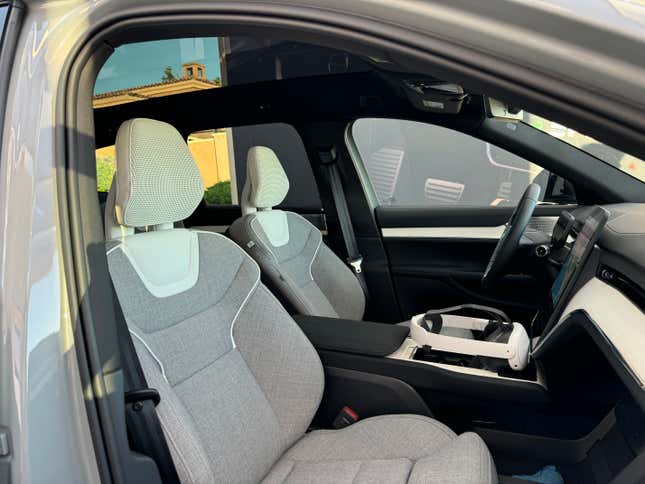 Front seats of a Volvo EX90