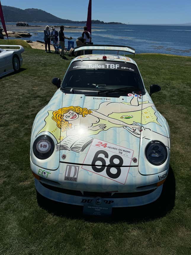 Front end of a 1998 Porsche 911 GT2 R art car