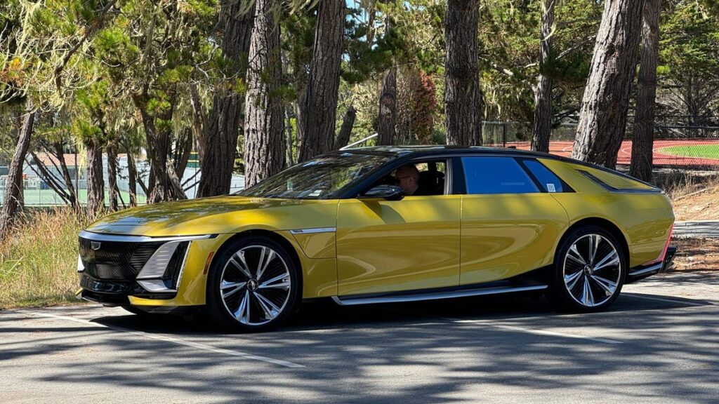 Does This Cyber Yellow Cadillac Celestiq Do It For You?