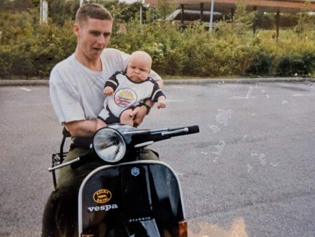 Ben Tushaw Uncle Dean Vespa