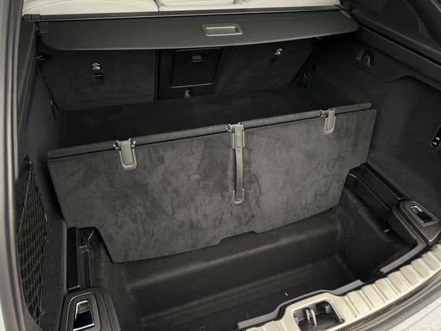 Cargo area of a Polestar 3