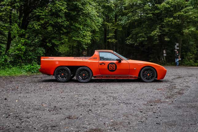 Image for article titled Buy This Six-Wheeled Porsche 944 Pickup That You'll Probably Have A Love/Hate Relationship With