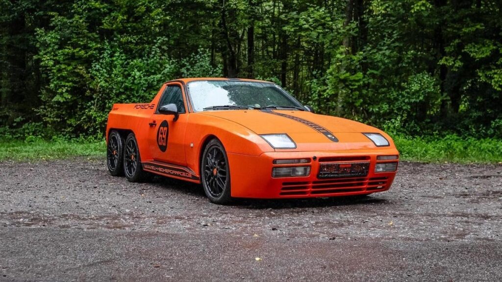 Buy This Six-Wheeled Porsche 944 Pickup That You'll Probably Have A Love/Hate Relationship With