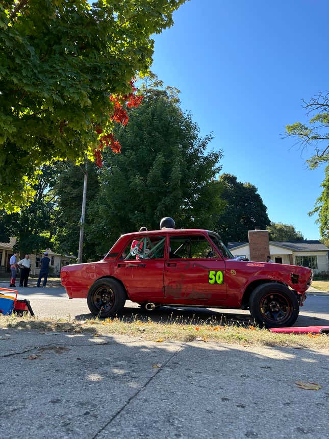 Image for article titled Here's How My Honda-Powered Lada With A BRZ Chassis Made It To The Empire Hill Climb