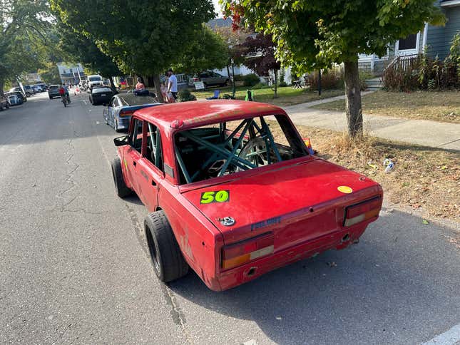 Image for article titled Here's How My Honda-Powered Lada With A BRZ Chassis Made It To The Empire Hill Climb