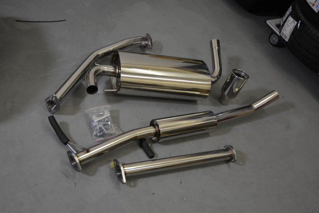 Exhaust for an MX-5