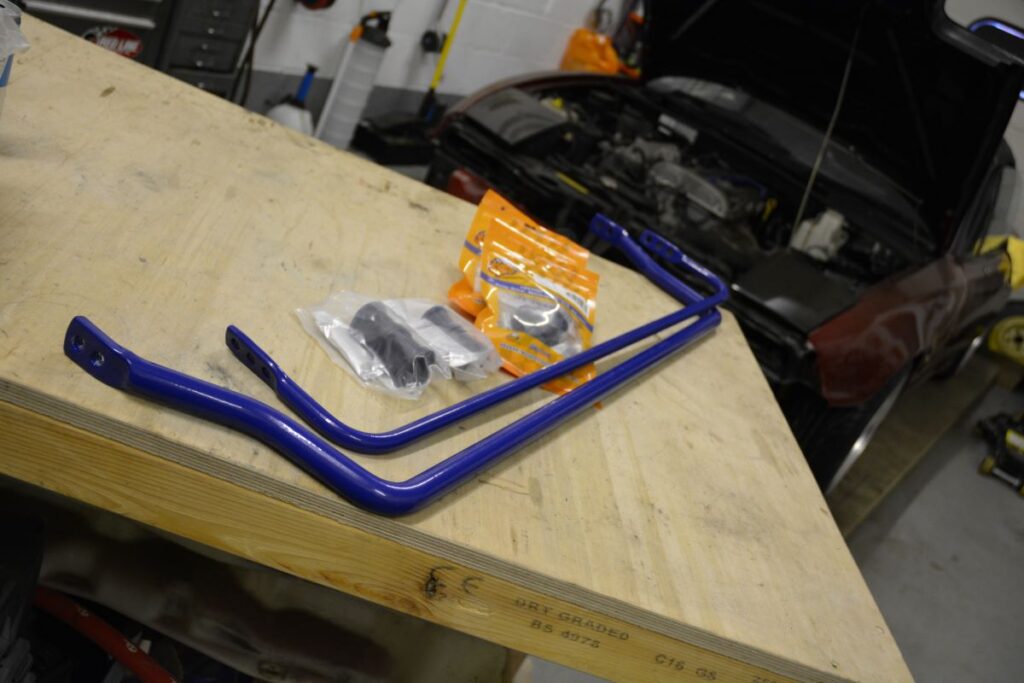 Anti-roll bar for the Mazda MX-5