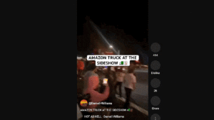 Amazon Driver Fired After Video Of Big Rig At Sideshow Goes Viral