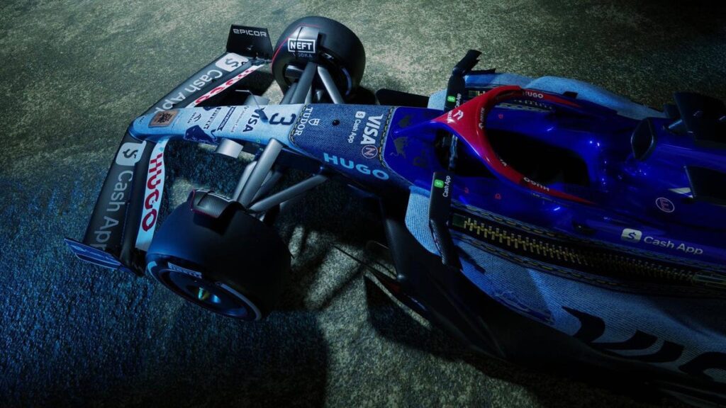 Denim Livery For Singapore Grand Prix Gives Us The First Jormula 1 Car