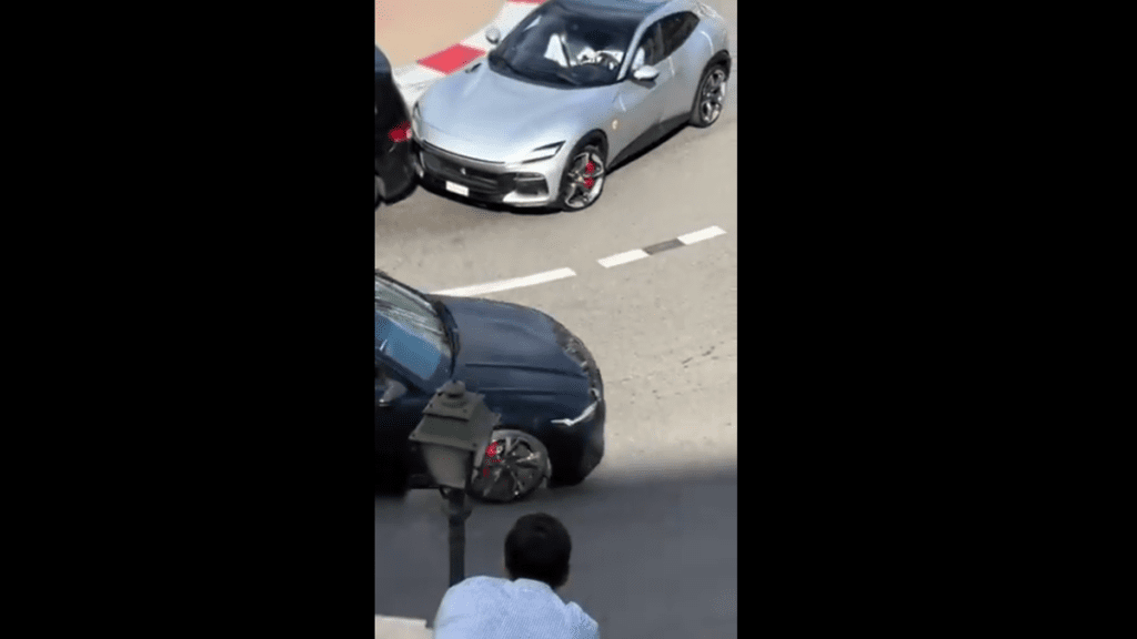 Ferrari F1 Driver Charles Leclerc Bashes His Purosangue Into Another Car In Monaco Traffic