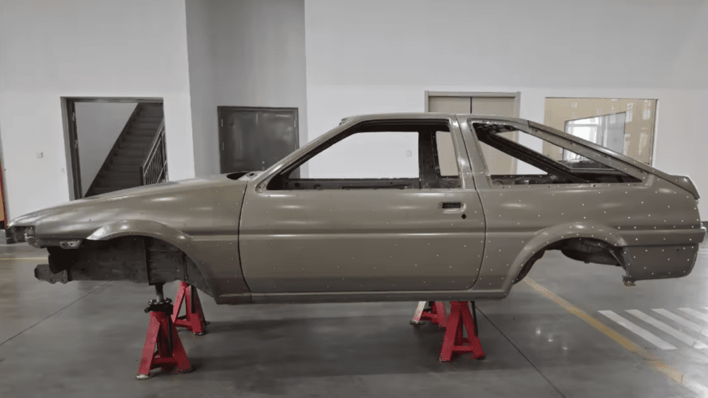 You Can Build A Brand New Toyota AE86 With This $9,500 Body Shell On Alibaba