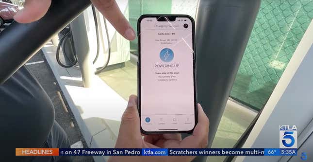 Image for article titled EV Charging That Mimics A Gas Station Is Finally Coming To California
