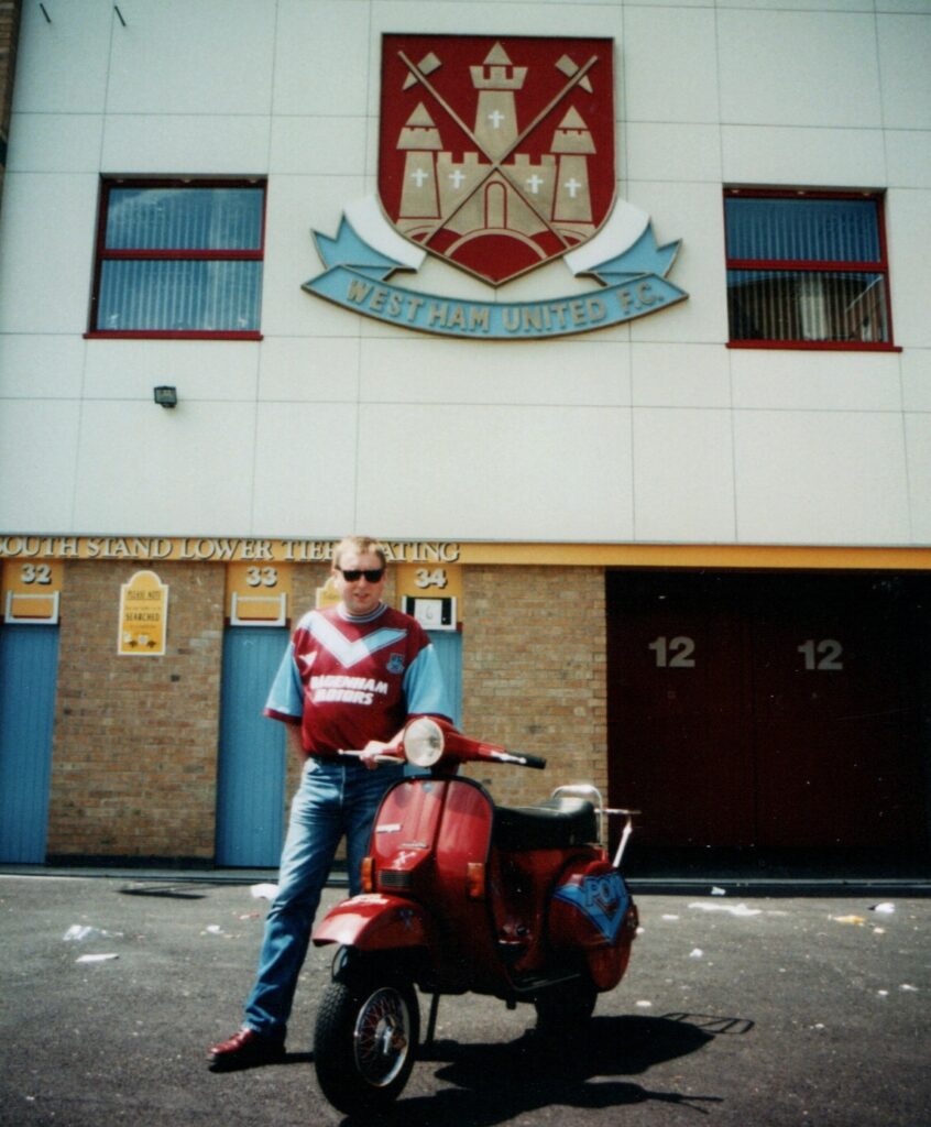 Rob Quartermain Vespa Upton Park