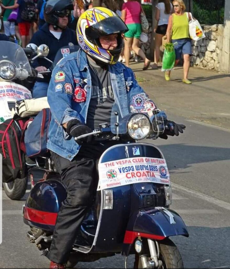 Rob Quartermain Vespa World Day Croatia