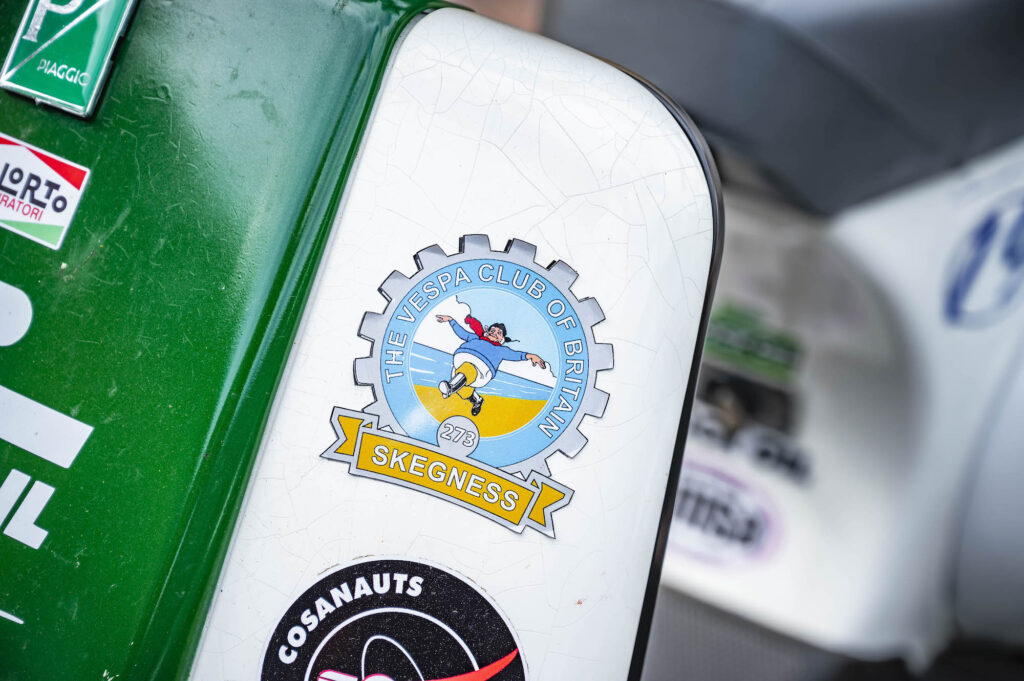 Vespa Club of Britain Skegness sticker