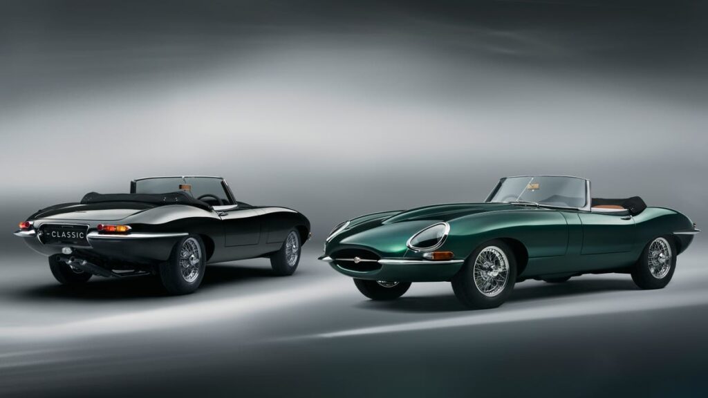 Jaguar Built Two New E-Types From Scratch For A Customer In Asia