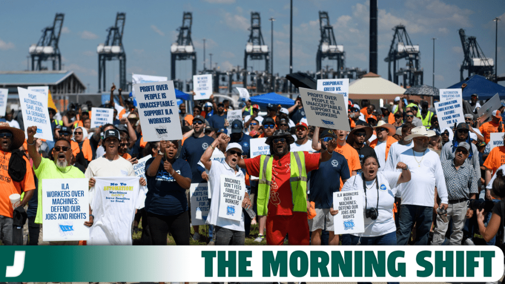 Dockworkers Reach Deal To End Massive East Coast Strike