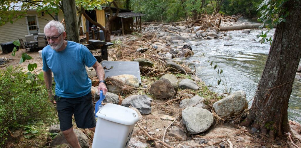 Health risks are growing in mountain areas flooded by Hurricane Helene and cut off from clean water, power and clinics