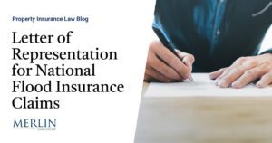 Letter of Representation for National Flood Insurance Claims