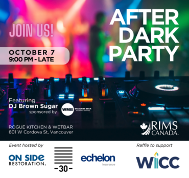 RIMS Canada Conference After Dark Party – Monday, October 7th, 2024