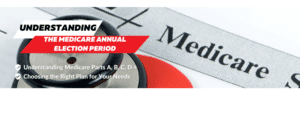 The Medicare Annual Election Period Banner