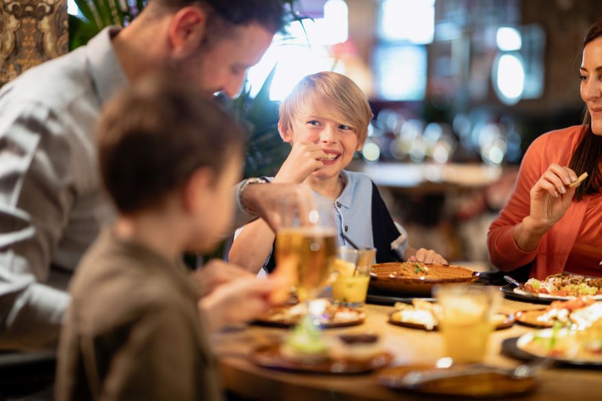 Where can kids eat for free this October half term?