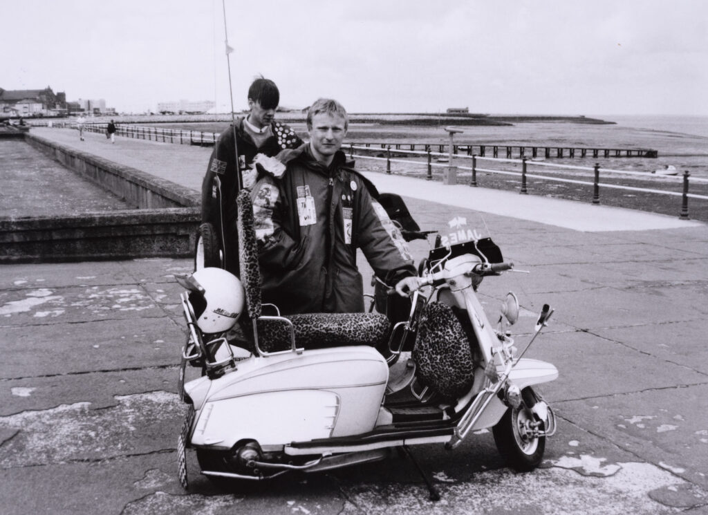 James Quinlan Lambretta scooter rally