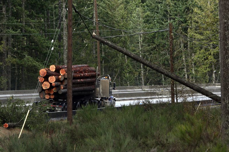 Strong wind from a new storm in B.C. has made repairs difficult in some areas.