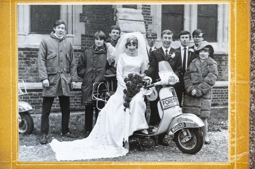 Foresters Scooter Club wedding