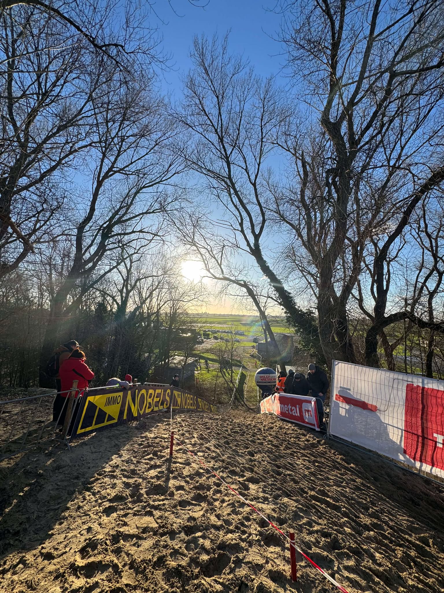 a cyclocross course