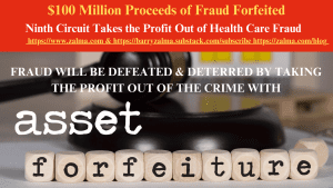 $100 Million Proceeds of Fraud Forfeited