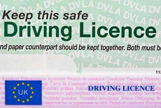 driving licence number